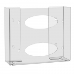 Glove Box Holder, Double, Two Sided Clear{part}