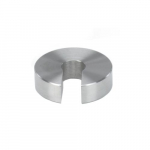0.1 lb Stainless Steel Slotted flat weight_noscript