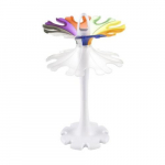 Carousel Pipette Stand, Assorted/Clear_noscript
