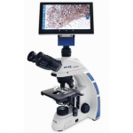 Biological Binocular Microscope w/ 10.1" Tablet_noscript