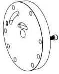 Center Plate for 1402 Pump{part}