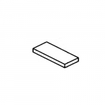 2.62 x 1.18 Gasket Drip Pad for Pumps{part}
