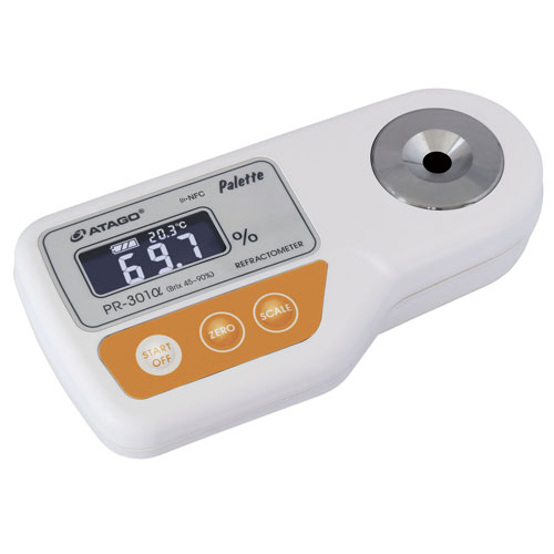 Atago USA 3462 PR301alpha Digital Refractometer, Brix 45.0 to 90.0