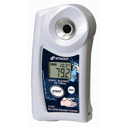 Atago USA 4553 PALCovid19 Ethyl Alcohol Refractometer Lab