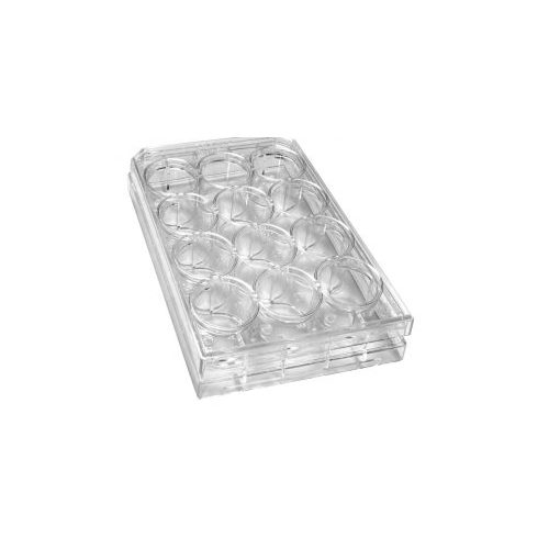 Bellco Glass 130000310 12Well Plates With Lids Polystyrene Type 12