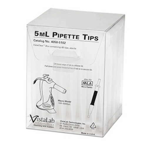 Celltreat Scientific Products 40585102 Ovation 5mL Pipette Tips