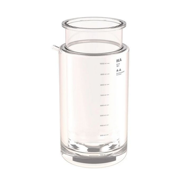 IKA 0020106414 HA.gv.dw.10 Glass Vessel, DoubleWall, 10L Volume (L