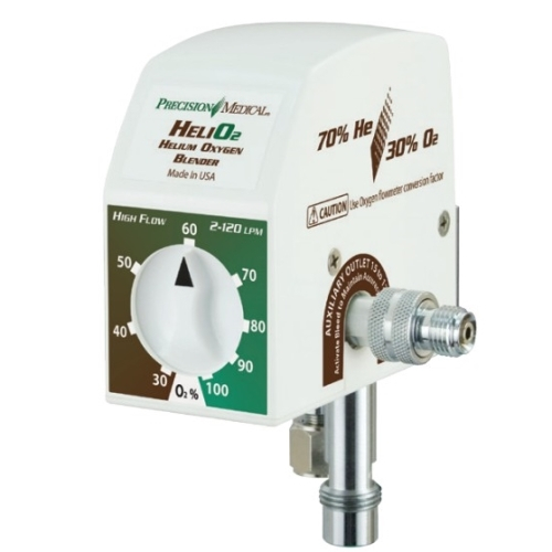 Precision Medical PM5570 HeliO2 Helium / Oxygen High Flow Blender Type High Flow, Medical