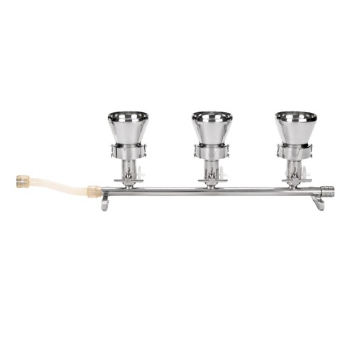 Sartorius 168M3SS500 Microsart Manifold w/ 500 mL Funnel, 3 Branches