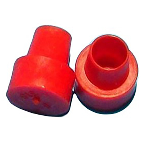 WilmadLabGlass 521C1000 10 mm Red NMR Tube Cap Color Red, Package